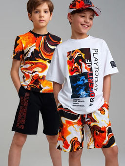 12411176 Шорты для мальчиков, 2 шт в комплекте