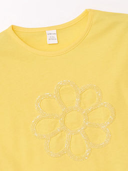 Bisiklet Yaka Basic K?sa Kollu K?z Bebek Ti??rt - Waikiki фото 2