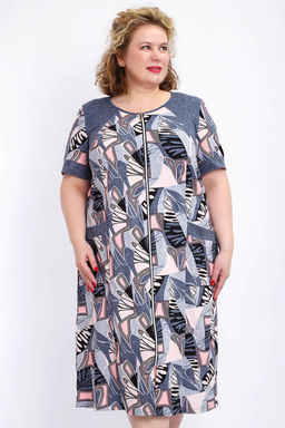 Халат 004 домашний на молнии