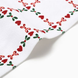 Полотенце Этель Flower Cage 40х73 см, 100% хл, рогожка 186 г/м2  фото 4