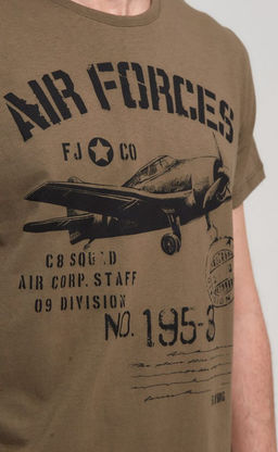 Футболка F211-06-735 khaki - Fine joyce фото 4