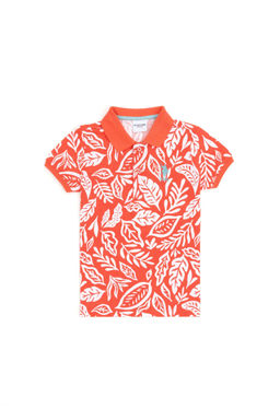 U. S. Polo Assn / Футболка с цветком граната для мальчика