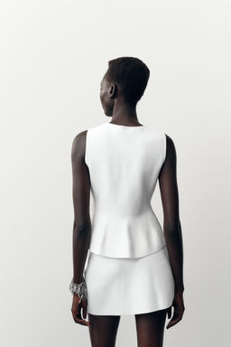 PEPLUM KNIT TOP - Zara фото 28