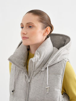 Conso/WDM 230567 - silver Пуховый жилет  фото 3