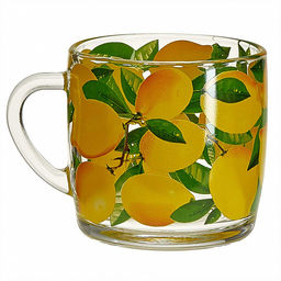 Цена за 2 шт. Кружка для чая 300мл 2134-Д (Лимоны)