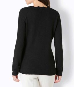 Пуловер, черный - Linea tesini фото 4