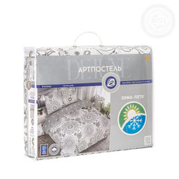 Постельное белье Сорренто (поплин зима-лето) Евро/Пододеяльник стеганый (молния): 1 шт. - 215*200; Простыня: 1 шт. - 215*240; Наволочка (клапан): 2 шт. - 70*70; Зима - лето - Артпостель фото 7