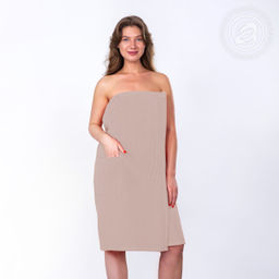 Килт для бани и сауны женский (бежевый) 100*150/1 шт. - 100*150 Для бани и сауны