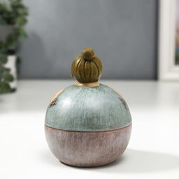 Фигурка полистоун «Пышечка медитирует», 11×8.5×10 см
