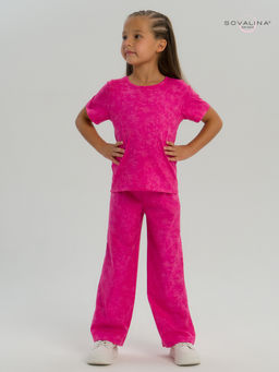Костюм Лето варенка фуксия - Sovalina фото 13