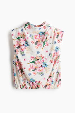 Blusa sin mangas en crepe - H&m фото 5