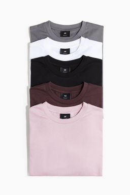 Pack de 5 camisetas Regular Fit - H&m фото 12