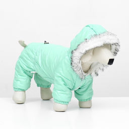 Комбинезон Глянец, размер XS (ДС 19, ОГ 28, ОШ 19 см, до 3 кг), мятный - Simaland фото 3