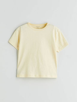 Bisiklet Yaka Bask?l? Erkek Bebek Ti??rt