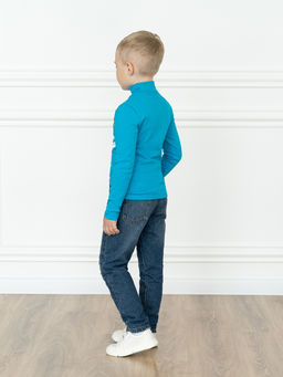 Джемперводолазка бирюза рисунок кеды