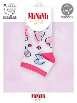 *НОВИНКА! MINI TREND 4212 носки женские (большие сердечки) - Minimi фото 4