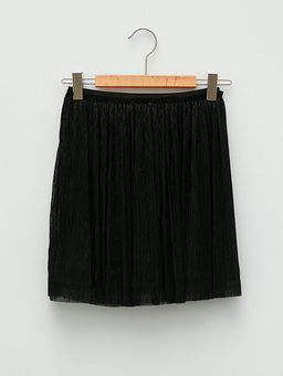 Beli Lastikli Basic K?z ?ocuk Pileli Etek - Waikiki фото 2