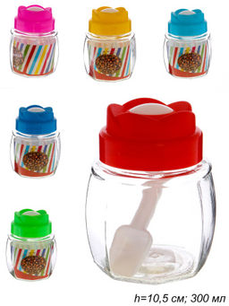 Сахарница 300 мл с ложкой / BBA4 /уп 96/ - Галеонтрейд фото 3