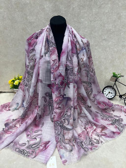 Легкий платок на голову и шею, мультицвет