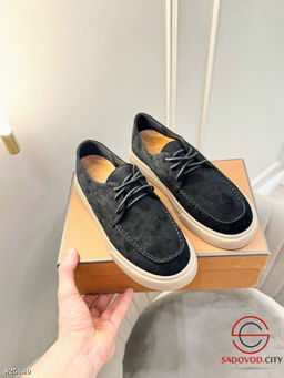 Лоферы женские из замши