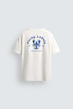 LOBSTER PRINT T-SHIRT - Zara фото 8