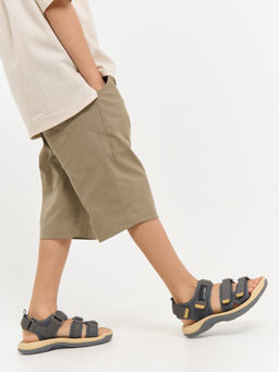 Сандалии Графит на липучке - Bungly фото 12