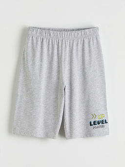 Bask?l? Erkek ?ocuk Pijama ?ort