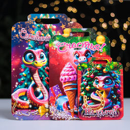 Набор досок разделочных сувенирных "Счастья.На удачу"