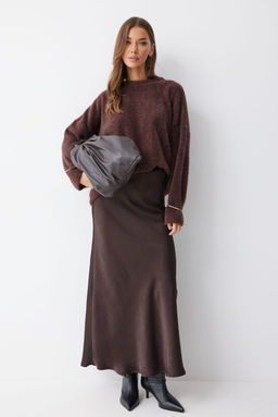 Джемпер LYUSHe 4231 коричневый фото 3