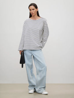ЕМКА / Лонгслив в полоску