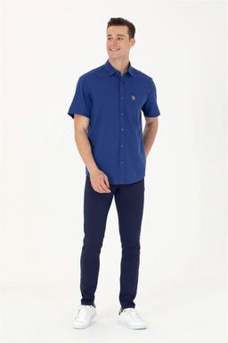 U. S. Polo Assn Мужские темно-синие брюки из плотной ткани - U.s. polo assn фото 8