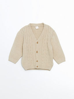 V Yaka Triko Erkek Bebek H?rka