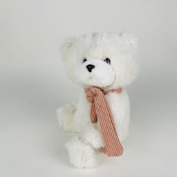 Мягкая игрушка Мишка белый в шарфе 25 см (арт. 1112/25) - Storyland фото 14