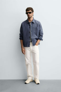 BOXY FIT DENIM SHIRT