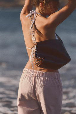 SHOULDER BAG WITH METAL APPLIQUES - Zara фото 2