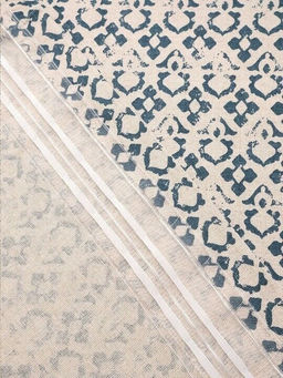 Штора набив. Амелия тесьма п/лен 145*260 см. - Лен поволжья фото 5