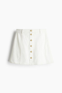 Minifalda evas? en denim