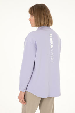 Женская сиреневая трикотажная рубашка Неожиданная скидка в корзине - U.s. polo assn фото 12