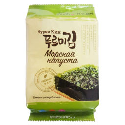 Блок (16 уп. по 5 г) Морская капуста Furmi Kim, Корея, 5 г х 16 шт. Акция