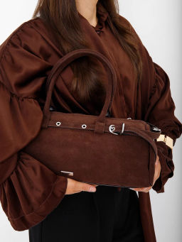 Сумка 98420MSS coffee  Velina Fabbiano-Safenta