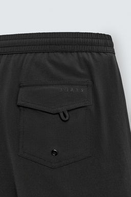 SHORT STRUCTURED SWIMMING TRUNKS - Zara фото 10
