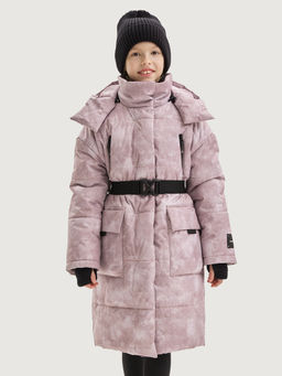 Пальто 6з7425 пудра - Nikastyle фото 3