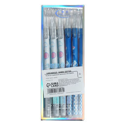 Цена за 12 шт. Ручка гелевая СТИРАЕМЫЕ ЧЕРНИЛА, 0.5 мм, корпус «Зайчик», стержень синий, МИКС