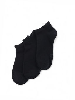 Носки мужские спортивные укороченные Resport, набор 3 пары, размер 39-41, чёрные