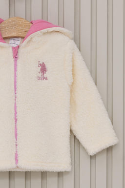K_z Bebek Krem 3l_ Pijama Tak_m_ Sepette S_rpriz _ndirim - U.s. polo assn фото 5