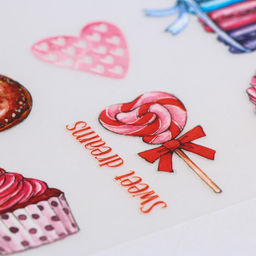 Термопереводки для кукол «Сладкое настроение», 14.5×23.5 см