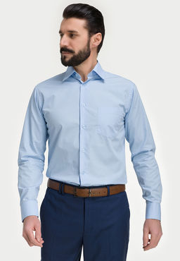 Сорочка мужская длинный рукав GREG 220/399/NBL/Z  фото 12