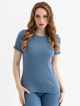 Футболка Хлопок 95% лайкра 5% рубчик Кашкорсе - Оптима фото 2