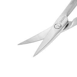 YOKO Ножницы маникюрные для ногтей изогнутые / Premium Series SN 203, матовые, ручная заточка, 9 см