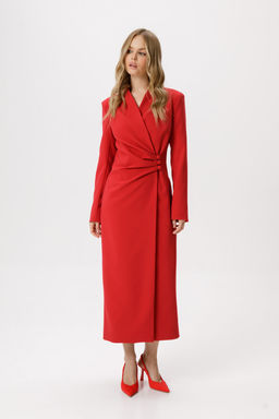 Платье Pirs 6299 красный фото 2